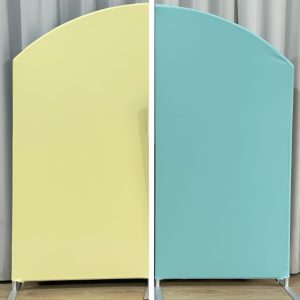 bs01 6*3 feet printed side backdrop