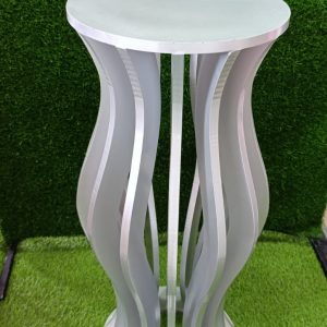 t38 gold metal round shape metal top pillar