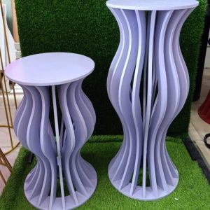 t58 white pvc pillars