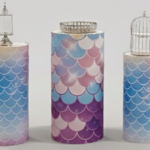t13 mermaid round pillars