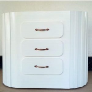t23 white oval shape table