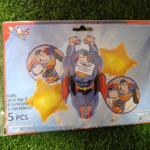 zfb01 5pcs foil balloon set