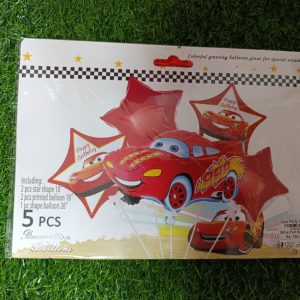 zfb01 5pcs foil balloon set