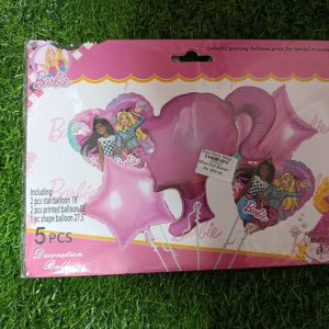 zfb01 5pcs foil balloon set