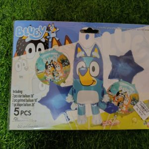 zfb01 5pcs foil balloon set