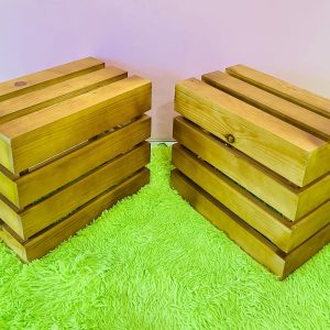 p57 rustic wooden box